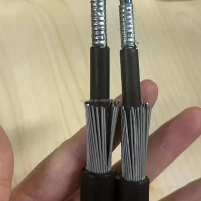 Cáp ngầm dưới nước sợi quang 4-144 lõi tàu ngầm chế độ đơn trực tiếp chôn GYTA33 Multimode Cáp chống nén