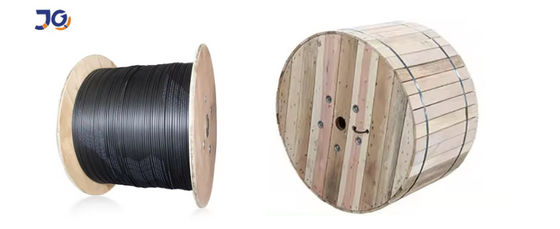 Tất cả điện đệm tự nâng cáp ADSS trên không 96 lõi G652d ngoài trời không bọc thép áo khoác đôi sợi quang