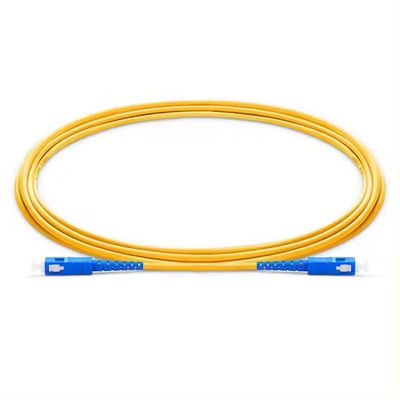 2.0mm 3.0mm SC UPC đến SC UPC Duplex Jumper 1m 2m 3m 5m SM MM G652d SC Sợi quang vá dây đeo vá