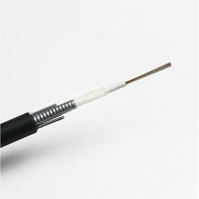 SM Cáp quang sợi ngoài trời đơn chế độ GYXTW53 GYXTW Mulitmode OM3 Cáp quang sợi 12 lõi