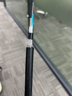 12 16 24 48 lõi Cáp quang sợi GYTA53 chôn trực tiếp Cáp quang sợi ngoài trời vỏ kép và bọc thép