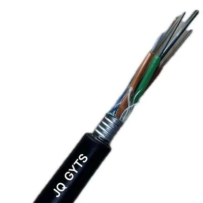 48 lõi GYTS G652D Cáp quang sợi bọc thép ngoài trời chế độ đơn