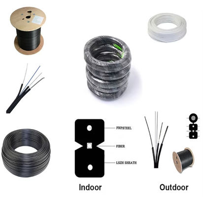 GJYXCH Cáp thả sợi quang 1-4 Core FTTH G652D Simplex Indoor 1km 2km