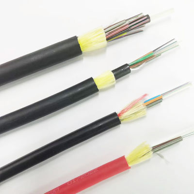 6 Core Adss 12 Core Cable Fiber Optic Span 400m