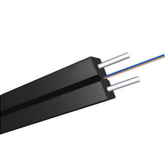 Cáp quang FTTH thả GJXFH-1B6, 1-4 lõi, G657A1 Single Mode, LSZH dùng trong nhà