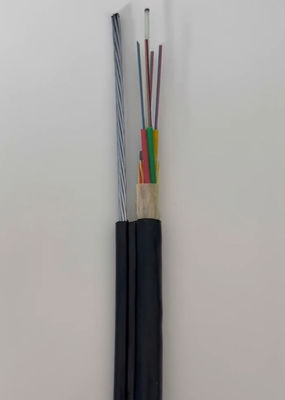 Cáp quang bọc thép hình số 8 GYFTC8S, dây treo thép tự hỗ trợ FRP