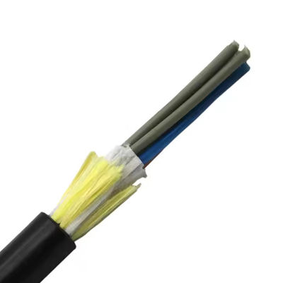 Nhà cung cấp cáp Trung Quốc ADSS Single Jacket 48 Core Single hoặc Multi Mode FRP 1.5mm 100m Span Length Fiber Optic Cable