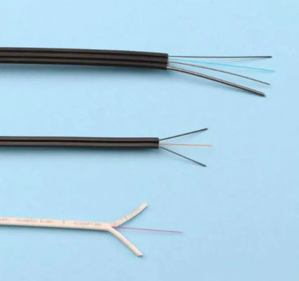 Cáp sợi quang 1 2 4 lõi GJYXCH/GJYXFCH Sợi thép FTTH Drop Cable G657A Đối với ngoài trời