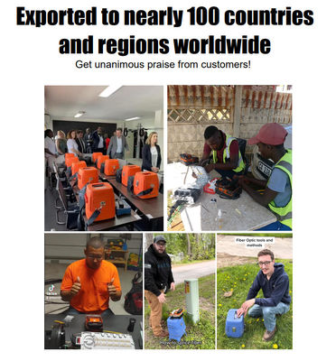 AI-9 Fusion Splicing Fiber Fusion Splicer Máy hàn quang FTTH tự động