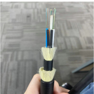 Outdoor MultiMode / Single Mode 4 8 12 24 48 Cáp quang sợi ADSS lõi