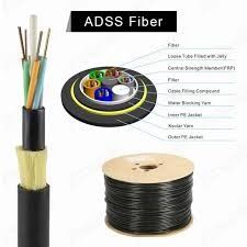 Cáp quang sợi ADSS tất cả các điện tử tự hỗ trợ 48 96 lõi 100M Span
