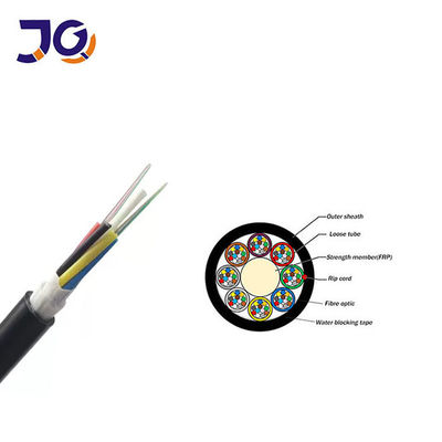 Không kim loại ngoài trời cáp sợi quang GYFTY 144 lõi đơn chế độ G652D