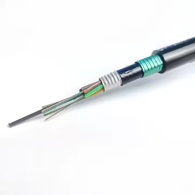 Nhà máy có hàng ngoài GYTS53-96 lõi cáp sợi quang đôi áo khoác G652D xuất xưởng cùng ngày