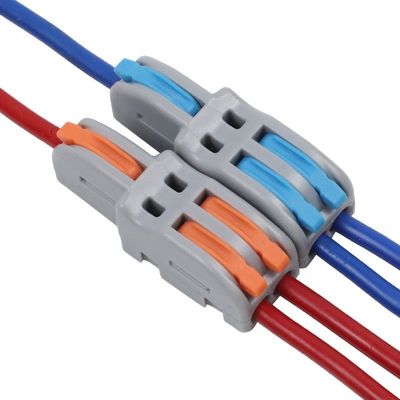 Đèn đèn LED dây kết nối nhanh 1-in-2-out Terminal Block 2-in-4-out Wire Splitter 3-in-6-out Terminal Box cho ngoài trời