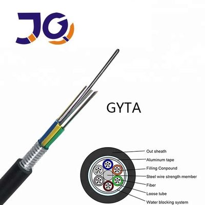 GYTA/GYTS ngoài trời Cáp quang sợi 12/24 lõi chế độ đơn G652D Giá trực tiếp của nhà máy