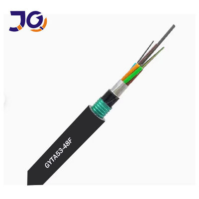 GYTA53 Đường dây cáp sợi quang giáp chôn trực tiếp 48 lõi G652D Để lắp đặt dưới lòng đất