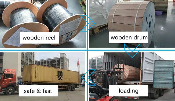 GYTA-36B1 Cáp quang đơn chế độ bọc thép G652D 36 lõi