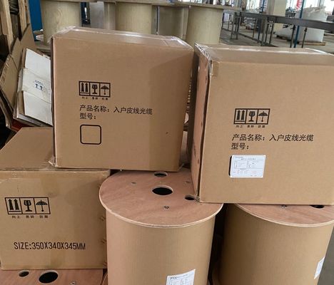 Dây thép 1.0mm G657A G652D 1 2 4 Cáp thả lõi