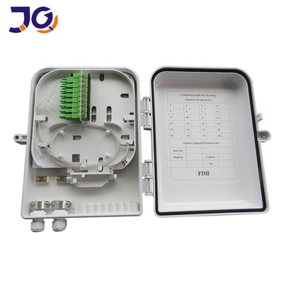 Hộp bộ chia quang FTTH FTTB FTTX 8cores gắn cực