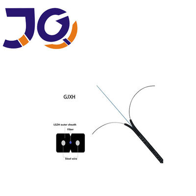 GJXH GJXFH LSZH Jacket 2 Core G657A FTTH cáp thả