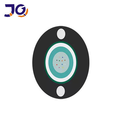 12Core ngoài trời 6,0mm GYFXTY cáp quang phẳng