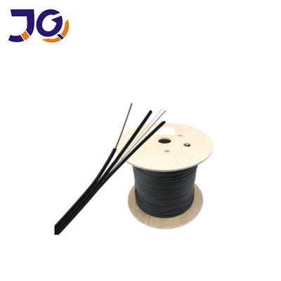 Tự hỗ trợ ngoài trời FTTH thả cáp quang sợi 1 2 4 lõi G652D 1.0mm thép dây