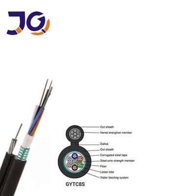 Tự hỗ trợ Hình 8 Cáp quang bọc thép GYTC8S