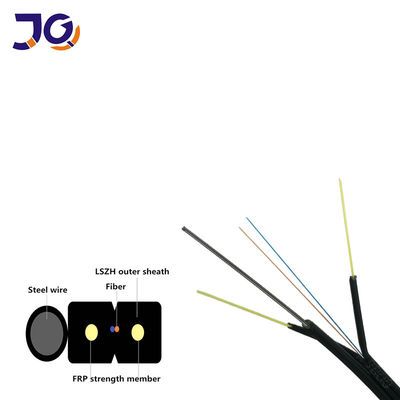 Cáp thả quang FTTH 4 lõi G657A2 Phủ màu