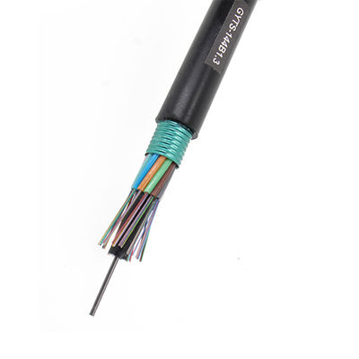 144 lõi Cáp quang ngoài trời Chế độ đơn G652D GYTS bọc thép