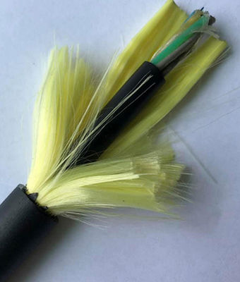 chế độ đơn Tất cả điện môi tự hỗ trợ cáp quang sợi quang dài 100m 24 lõi