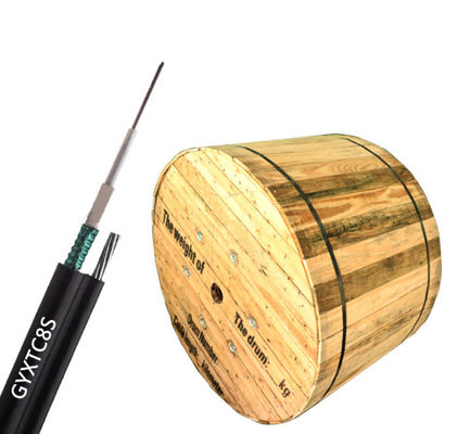 GYTC8S Tự hỗ trợ Hình 8 Cáp thép trên không Dây thép bện