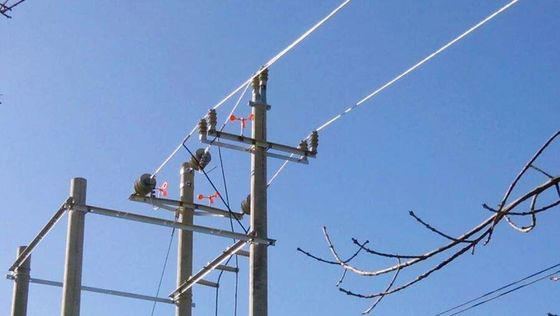 100m Span Armoring 24 lõi Cáp quang tự hỗ trợ trên không Vỏ bọc FRP