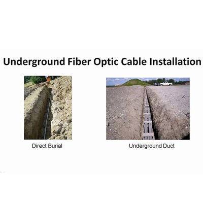 Cáp quang Ống bọc thép GYTS 24 48 96 144 288 Lõi cáp quang