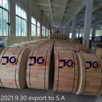 G655 Double Layer 300m Span ADSS Fiber Cable trên không
