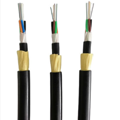 Double Jacket Mini Span Armoring 48 Core ADSS OFC Cable