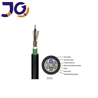 Đường ống Đơn Chế độ 48 lõi Cáp quang GYTS