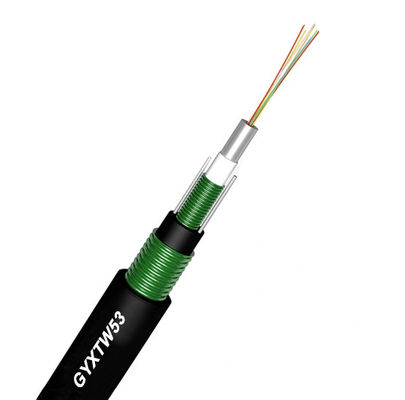 Băng thép đôi Cáp quang bọc thép Loại G657A cho ống dẫn