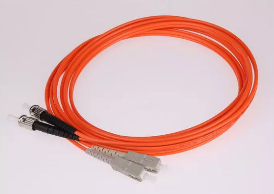 Tùy chỉnh FTTH Duplex OM3 Dây vá sợi quang 3.0mm đa chế độ