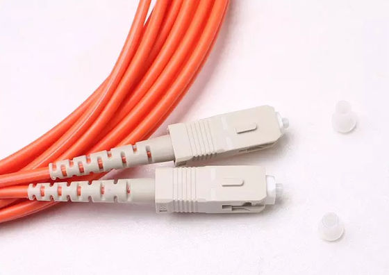Tùy chỉnh FTTH Duplex OM3 Dây vá sợi quang 3.0mm đa chế độ