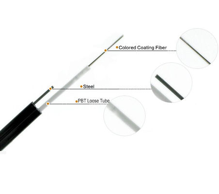 Ống lỏng trung tâm Cáp sợi quang 4 lõi Gyxtc8y 4 chế độ trung tâm