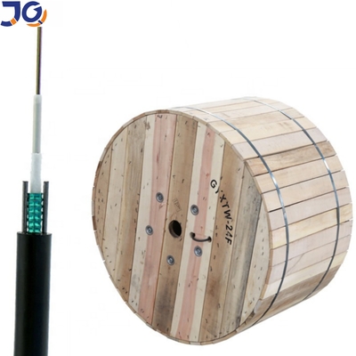 Băng thép GYXTW Cáp ống lỏng bọc thép 24 lõi Chế độ đơn
