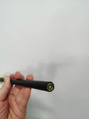 Áo khoác đơn trên đầu Tất cả điện môi tự hỗ trợ ADSS Kéo dài 200m 12 24 48 Cáp quang Fibra lõi