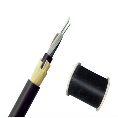Cáp quang ngoài trời trên không ADSS 24 lõi G652D Aramid Yarn Tự hỗ trợ
