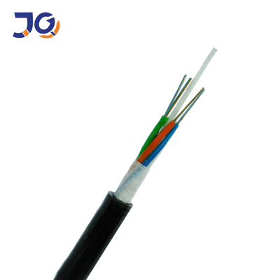 Bên ngoài Đường dẫn đơn chế độ G652D thành viên sức mạnh FRP 12 24 48 96 lõi cáp sợi quang sợi quang GYFTY
