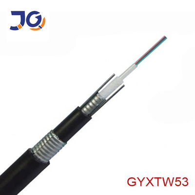 Cáp quang ngoài trời đơn chế độ ngầm 12 24 48 Core GYXTW53
