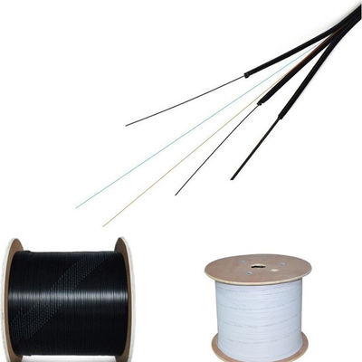 1km 2km 3km Plywood Drum FTTH Fiber Optic Drop Cable 1 Core Single Mode Cable trong nhà