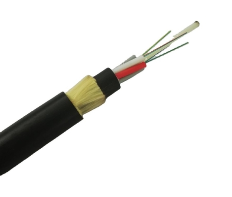 ADSS Tự hỗ trợ tất cả cáp quang điện môi 8 12 24 48 lõi Kéo dài 100m 200m